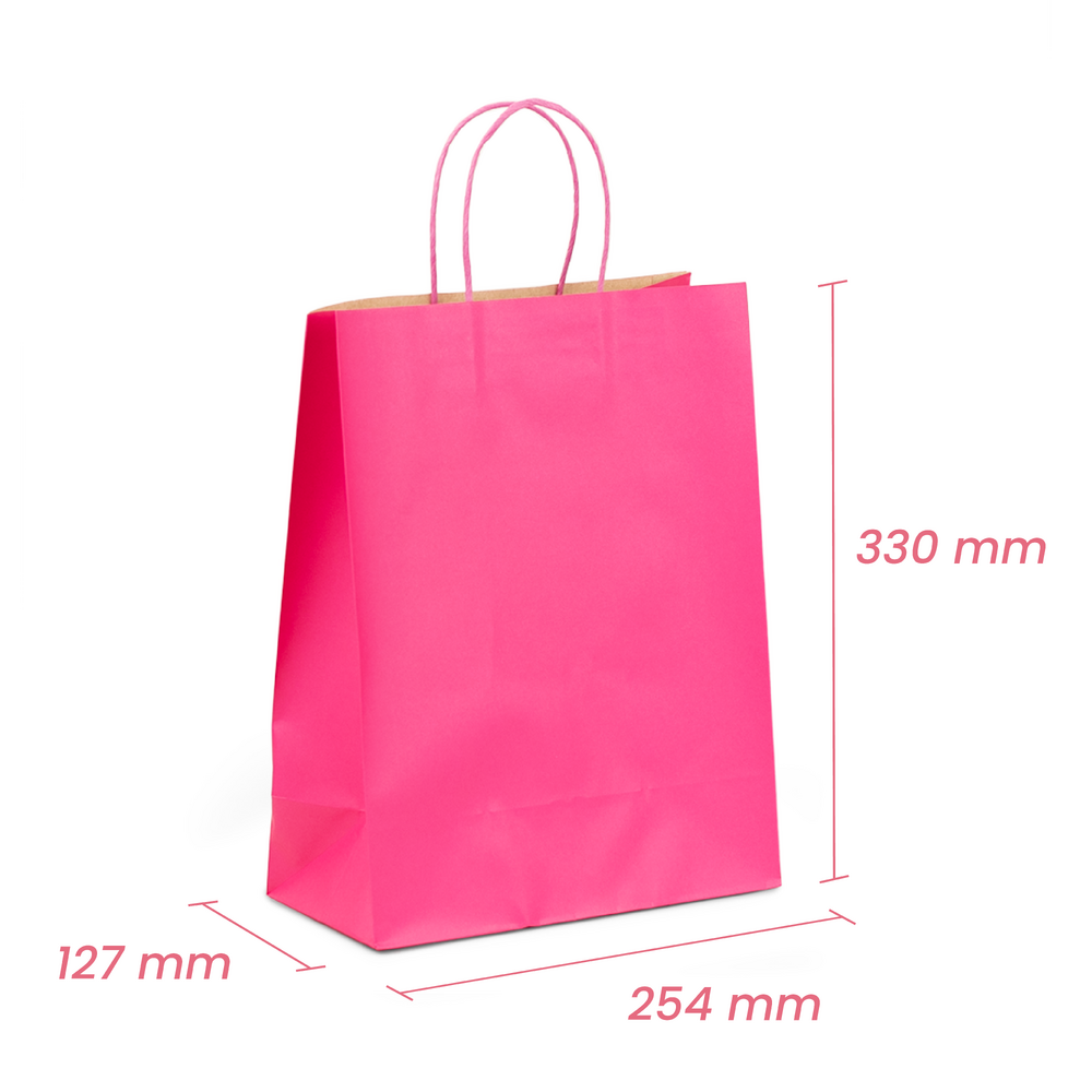 Chanel Hot Pink Classic 2.55 Bag - Chevron Lambskin | Baghunter