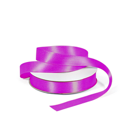 Satin Ribbon - Woven Edge - 15mm x 30m - Purple