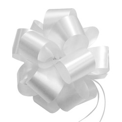 white wrapping bows