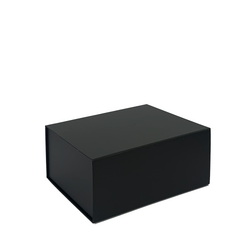 Small Deep Gift Box - Matt Black with Magnetic Closing Lid