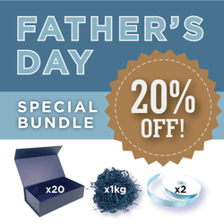 Father's Day Pack Deal - Dark Blue Double Wine Bottle Pack