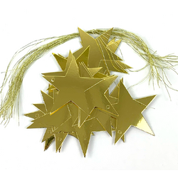 Gift Tags - Gold Stars - 20 Pack