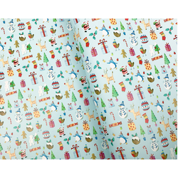 Christmas Wrapping Paper - 500mm x 60M - Fun Kids 