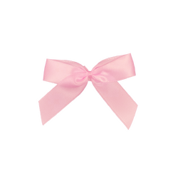 Satin Gift Bows - 7cm - Light Pink