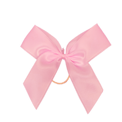 Satin Gift Bows With Bottle Loop - 10cm - Light Pink