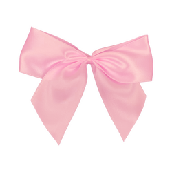 Satin Gift Bows - 12cm - Light Pink