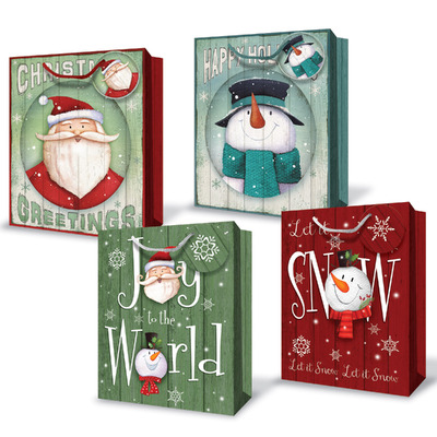 Christmas Bags - Country Christmas - Small To Medium