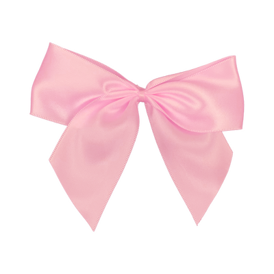 Satin Gift Bows - 12cm - Light Pink